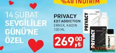 PRİVACY EDT ADDİCTİON KADIN/ERKEK PARFÜM 100 ML PRİVACY EDT ADDİCTİON KADIN/ERKEK PARFÜM 100 ML